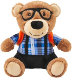Frisco Bear Plush Squeaky Dog Toy