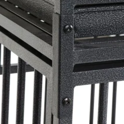 Frisco Ultimate Foldable & Stackable Heavy Duty Steel Metal Single Door Dog Crate -FRISCO Sales 280102 PT5. SY630 V1632851532