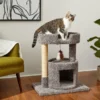 Frisco 27-in Real Carpet Cat Tree with Condo and Oval Perch -FRISCO Sales 282745 MAIN. SY630 V1621948702