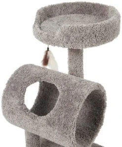 Frisco 35-in Real Carpet Cat Tree with Tunnel -FRISCO Sales 282749 PT2. SY630 V1622813269
