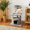 Frisco 42-in Real Carpet Cat Tree with Condo, Grey -FRISCO Sales 282755 MAIN. SY630 V1621949365
