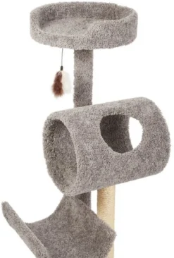 Frisco 53-in Real Carpet Cat Tree with Tunnel -FRISCO Sales 282763 PT3. SY630 V1621949556