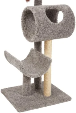 Frisco 53-in Real Carpet Cat Tree with Tunnel -FRISCO Sales 282763 PT4. SY630 V1621949266