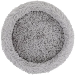 Frisco Eyelash Fur Round Elevated Cat Bed -FRISCO Sales 285212 PT4. SY630 V1625069565