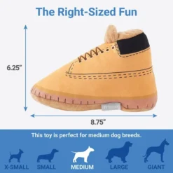Frisco Boot Plush Squeaky Dog Toy -FRISCO Sales 285619 PT1. SY630 V1636990880