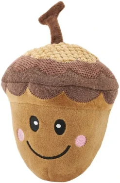 Frisco Fall Acorn Plush Squeaky Dog Toy