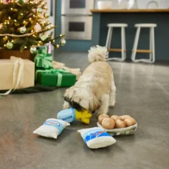 Frisco Baking Ingredients Plush Squeaky Dog Toy, 4 count -FRISCO Sales 287131 PT3. SY630 V1632773004