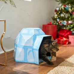 Frisco Igloo Cardboard Cat House Cat Toy -FRISCO Sales 287293 PT3. SY630 V1632775504