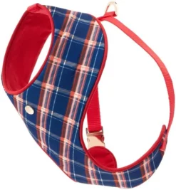 Frisco Fashion Over-The-Head Harness, Blue Plaid -FRISCO Sales 287470 PT4. SY630 V1632316635