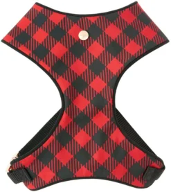 Frisco Fashion Over-The-Head Harness, Buffalo Plaid