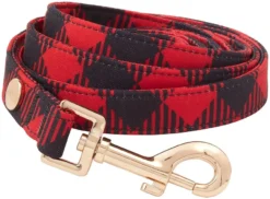 Frisco Fashion Leash, Buffalo Plaid