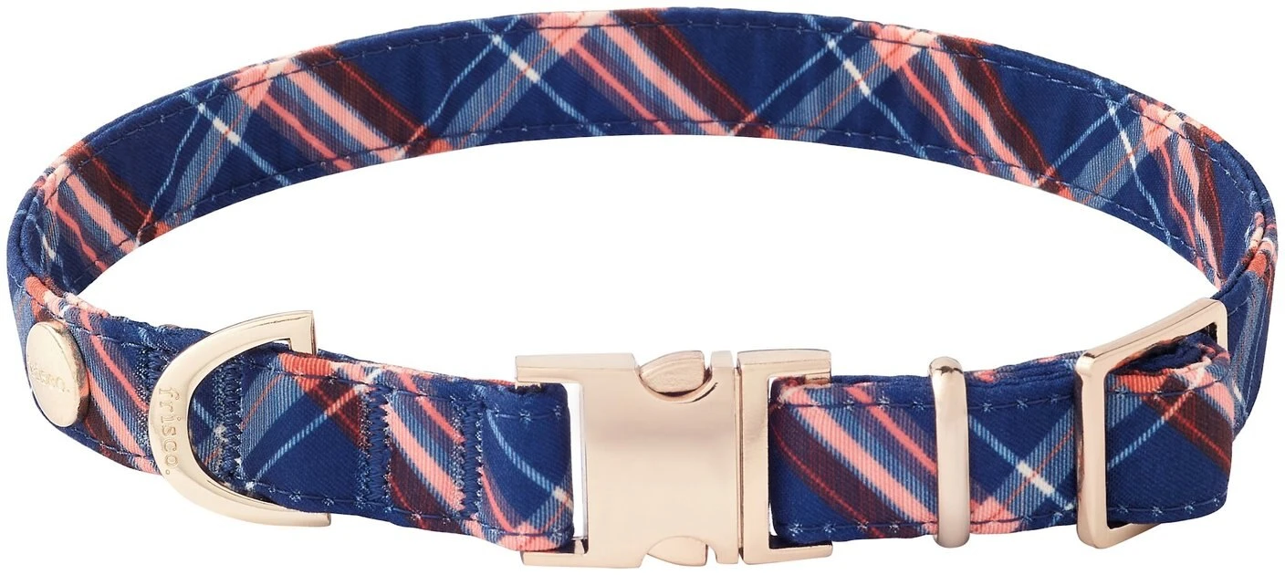 Frisco Fashion Collar, Brown Plaid 3 Frisco Fashion Collar, Brown Plaid