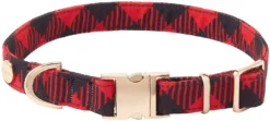 Frisco Fashion Collar, Buffalo Plaid