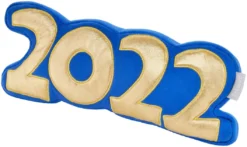 Frisco New Year's Eve 2022 Plush Squeaky Dog Toy