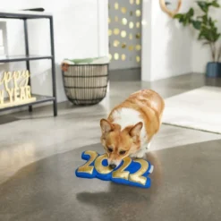 Frisco New Year's Eve 2022 Plush Squeaky Dog Toy -FRISCO Sales 288476 PT3. SY630 V1638287927