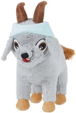 Frisco Yoga Goat Plush Squeaky Dog Toy