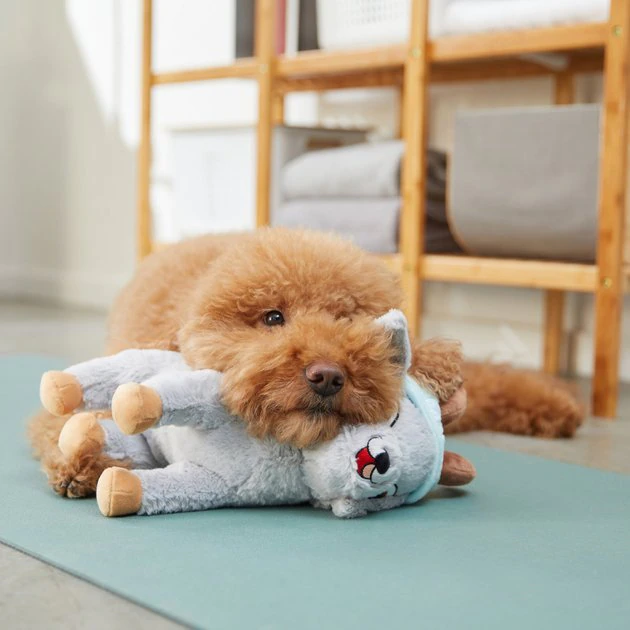 Frisco Yoga Goat Plush Squeaky Dog Toy 5 Frisco Yoga Goat Plush Squeaky Dog Toy - Image 3