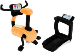 Frisco Treadmill & Bike Plush Squeaky Dog Toy, 2 count