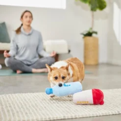 Frisco Protein & Water Bottle Cruncher Dog Toy, 2 count -FRISCO Sales 288927 PT3. SY630 V1638291847