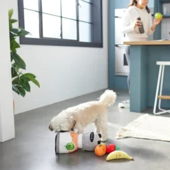 Frisco Blender Hide & Seek Puzzle Plush Squeaky Dog Toy -FRISCO Sales 288931 PT3. SY630 V1638290465