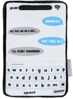 Frisco Cell Phone Plush Squeaky Dog Toy