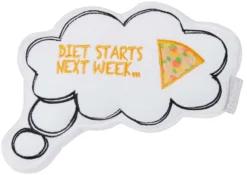 Frisco Message Bubble Plush Squeaky Dog Toy