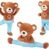 Frisco Yoga Bear Plush Cat Toy with Catnip, 3 count -FRISCO Sales 288947 MAIN. SY630 V1638289745