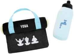 Frisco Yoga Mat & Water Bottle Plush Cat Toy with Catnip, 2 count