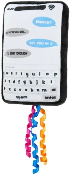 Frisco Cell Phone Plush Cat Toy with Catnip