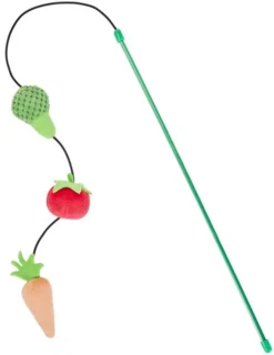 Frisco Vegetable Teaser Cat Toy with Catnip
