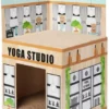 Frisco Yoga Studio Cardboard Cat House, 2-Story -FRISCO Sales 288965 MAIN. SY630 V1638289769