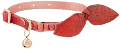 Frisco Holiday Hombre Cat Collar With Bow, Red, 8 - 12 inches, 3/8-in wide