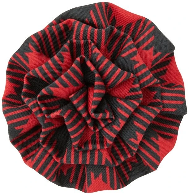 Frisco Removeable Collar Flower, Buffalo Check 4 Frisco Removeable Collar Flower, Buffalo Check - Image 2