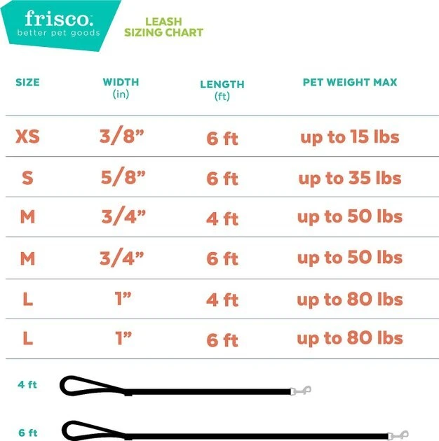 Frisco Fantastic Foxes Dog Leash 7 Frisco Fantastic Foxes Dog Leash - Image 5