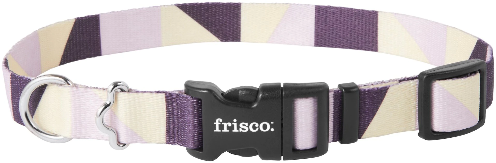 Frisco Purple Colorblock Dog Collar 3 Frisco Purple Colorblock Dog Collar