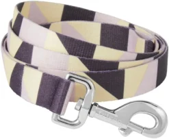 Frisco Purple Colorblock Dog Collar