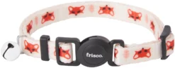 Frisco Fantastic Foxes Cat Collar, 8-12 Inches, 3/8-in wide