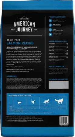 American Journey||Frisco American Journey Salmon Recipe Grain-Free Dry Food + Frisco Cat Tracks Butterfly Cat Toy -FRISCO Sales 292634 PT2. SY630 V1620009738