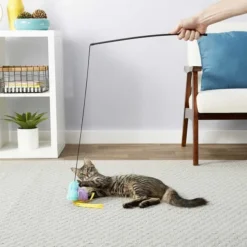 Temptations||Frisco Temptations Mixups Catnip Fever Treats + Frisco Bird Teaser with Feathers Cat Toy, Blue -FRISCO Sales 293912 PT6. SY630 V1620080547