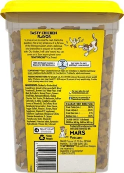 Temptations||Frisco Temptations Tasty Chicken Flavor Treats + Frisco Cat Tracks Butterfly Cat Toy -FRISCO Sales 293918 PT2. SY630 V1620079028