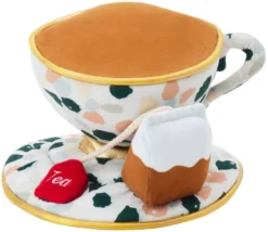 Frisco Brunch Teacup Plush Squeaky Dog Toy