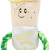 Frisco Brunch Breakfast Burrito Plush with Rope Squeaky Dog Toy -FRISCO Sales 297238 MAIN. SY630 V1642086512