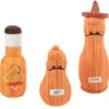 Frisco Brunch Salt, Pepper & Hot Sauce Plush Squeaky Dog Toy, 3 count -FRISCO Sales 297242 MAIN. SY630 V1642086754