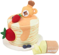 Frisco Brunch Pancake Hide & Seek Puzzle Plush Squeaky Dog Toy
