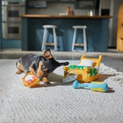 Frisco Brunch Breakfast in Bed Hide & Seek Puzzle Plush Squeaky Dog Toy -FRISCO Sales 297282 PT3. SY630 V1642088003