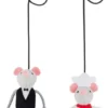 Frisco Brunch Chef & Waiter Bouncy Mouse Cat Toy with Catnip, 2 count -FRISCO Sales 297308 MAIN. SY630 V1642086702