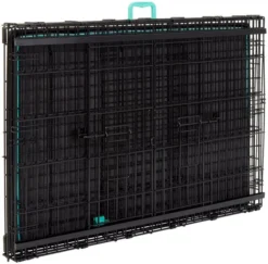Frisco Heavy Duty Enhanced Lock Sliding Double Door Fold & Carry Wire Dog Crate & Mat Kit 12 Frisco Heavy Duty Enhanced Lock Sliding Double Door Fold & Carry Wire Dog Crate & Mat Kit -FRISCO Sales 297461 PT3. SY630 V1633114897
