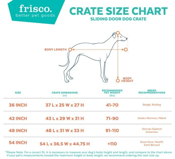 Frisco Heavy Duty Enhanced Lock Sliding Double Door Fold & Carry Wire Dog Crate & Mat Kit, 54 inch 5 Frisco Heavy Duty Enhanced Lock Sliding Double Door Fold & Carry Wire Dog Crate & Mat Kit, 54 inch - Image 3