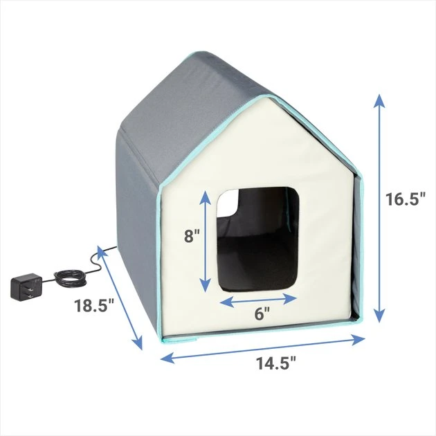 Frisco Indoor Heated Cat House 4 Frisco Indoor Heated Cat House - Image 2