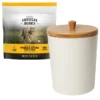 American Journey||Frisco American Journey 100% Chicken Freeze-Dried Grain-Free Cat Treats + Frisco Melamine Dog & Cat Treat Jar with Bamboo Lid, 8 Cups -FRISCO Sales 297660 MAIN. SY630 V1623338973